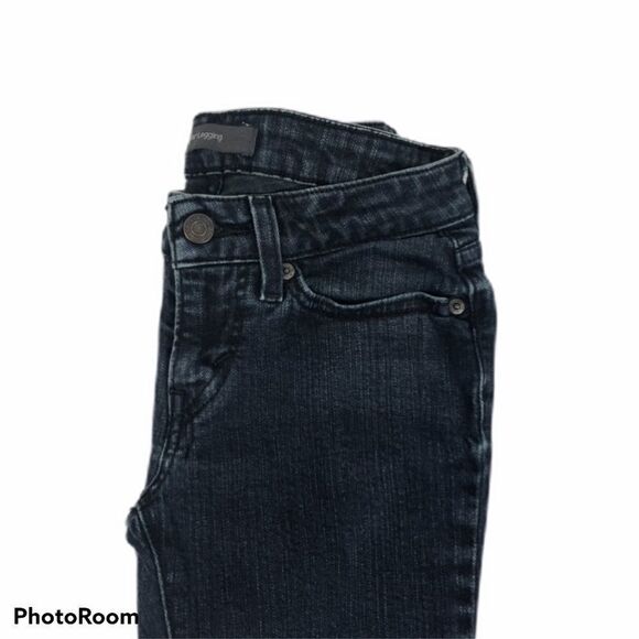 Levi 535 Denim Leggings Size 1‎ Dark Wash - Picture 2 of 8